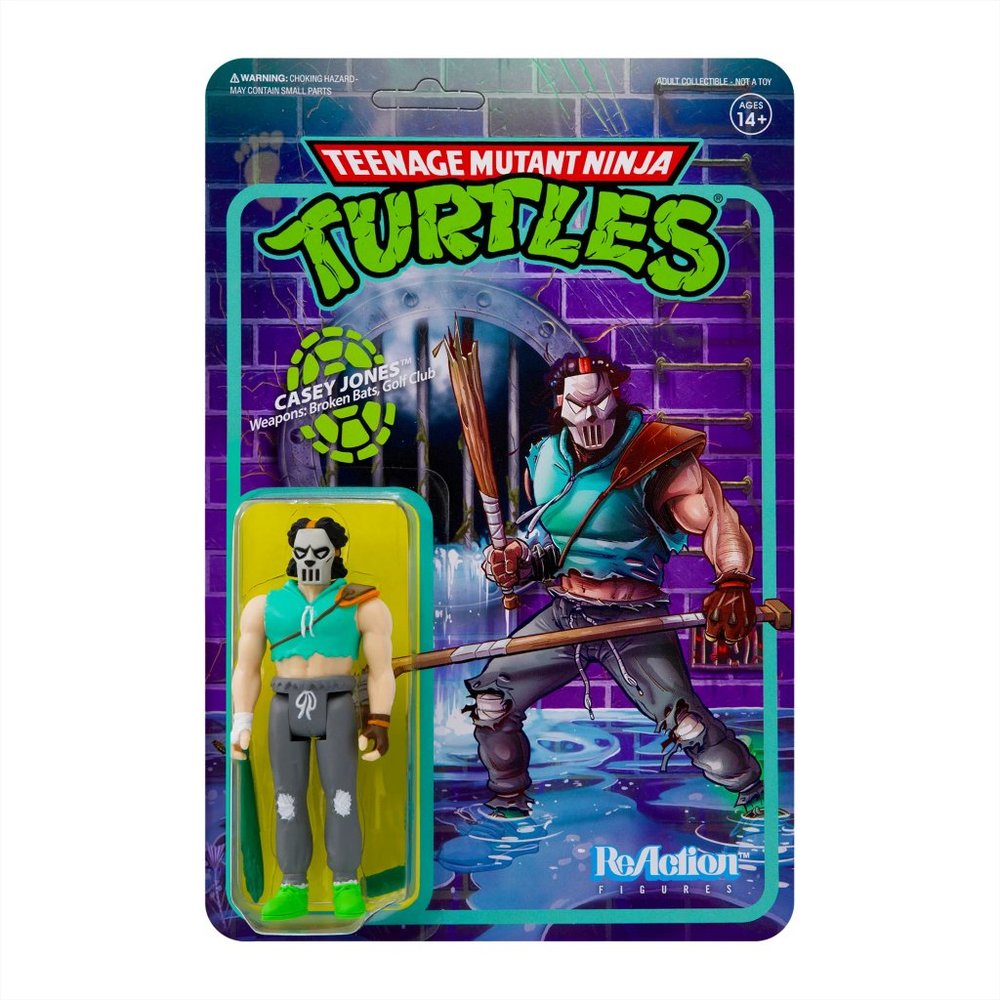 Teenage Mutant Ninja Turtles ReAction Figures Wave 3 Casey Jones  Brand New